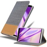  Ohišje, združljiv z Nokia v svetlo sivo rjavi barvi - zaščitni pokrov z magnetnim zapiranjem, stoječo funkcijo in režo za kartico, (20569766) | Shoptok.si