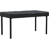  Pokrov za stol Jednobojno Crna 122 x 72 x 15 cm tkanina | shoptok.hr