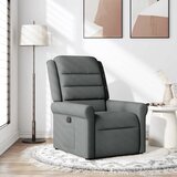 Maison Chic Naslanjač - Relax naslanjač iz temno sivega blaga, (22062030) | Shoptok.si