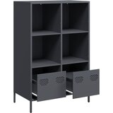  Visoka komoda antracit 68x39x103,5 cm od čelika | Eponuda.com