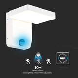  LED spoljašnje zidno svetlo sa senzorom LED/17W/230V 3000K belo | Eponuda.com