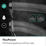 Hansgrohe 28648670 Activera Q 290/180 1jet EcoSmart stenska termostatska armatura s tuš setom | Shoptok.si