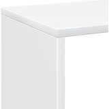 Pregrada za sobe, bijela, 69,5 x 29 x 137,5 cm, od inženjerskog drva | shoptok.hr