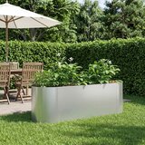  Povišeni vrtni krevet Pocinčani čelik 120 x 40 x 40 cm | shoptok.hr