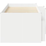  Loft krevet s ormarom s policom 3 pcs Bijela Konstruirano drvo | shoptok.hr