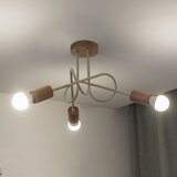  plafonski luster oxford 3xE27/15W/230V borovina/krem | Eponuda.com