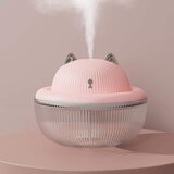 Venisymlis Mini Vlažilec Prenosni Vlažilec S 7 Barvnimi Lučkami 300 Ml Majhen Vlažilec, (22060911) | Shoptok.si