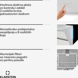 Klarstein Alina kuhinjska napa, 60 cm, 600 m³/h, Tiha, EEK A | shoptok.hr