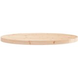  Ploča za stol okrugla Ø 70 x 3 cm od masivne borovine | shoptok.hr