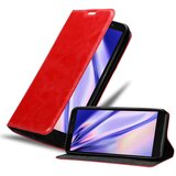 Cadorabo Ohišje, združljivo z Motorola MOTO E6 PLAY v rdeče jabolko - Zaščitni ovitek z magnetnim zapiranjem, stoječo funkcijo in režo za kartice, (20550087) | Shoptok.si