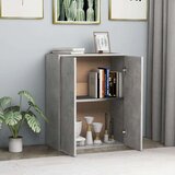  Komoda betonsko siva 60x30x75 cm iverna plošča, (20621418) | Shoptok.si