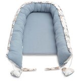 Sensillo gnijezdo za bebu muslin - plavo | shoptok.hr