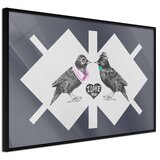  Poster - Bird Love 90x60 Cijene