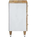  Noćni ormarić 50 x 33 x 60 cm od masivnog drva manga | shoptok.hr
