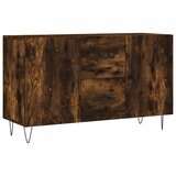  Komoda boja dimljenog hrasta 100 x 36 x 60 cm konstruirano drvo | Eponuda.ba