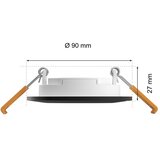 Philips SET 3x LED RGBW prigušiva kupatilska svetiljka Hue SLIM LED/8,3W/230V | Eponuda.com