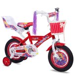 Galaxy bicikl za devojčice princess, 12", crveni | ePonuda.com