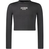 Guess Jeans majica dugih rukava za djevojčice, crna Cijene