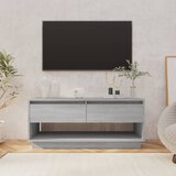 vidaXL TV omarica siva sonoma 102x41x44 cm iverna plošča Cene