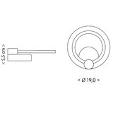 Brilagi led plafonsko svetlo modern mini LED/16W/230V 3000/4000/6000K | Eponuda.com