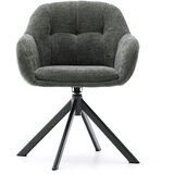 Kave Home Temno zelen jedilni stol Dorina – | Shoptok.si