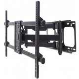 Manhattan stenski tv nosilec roka 75kg, dvojna roka, naklon -15°do 5°, črne barve 461290 | Shoptok.si
