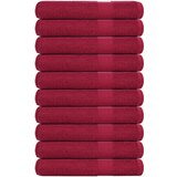 vidaXL Brisače 10 kos bordo 100x200 cm 360 g/m² 100% bombaž, (21822850) Cene