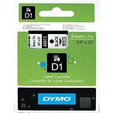 Dymo Traka D1 409130, 9 mm / 7 m (crna/bijela), original | shoptok.hr