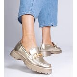 Gemre Golden elegant loafers with Letty embellishment | Shoptok.si
