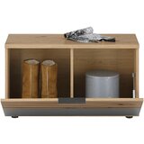 XORA garderobna klop siva, hrast artisan | Shoptok.si