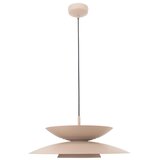  MAXLIGHT P0698 - LED viseći luster na sajli MAYUMI LED/12W/230V prečnik 50 cm CRI 96 bež Slike