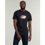 New Balance Majice s kratkimi rokavi CUBED LOGO T-SHIRT Črna Cene