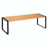 Polica za radni kuhinjski sto Blackwood 50.5x18x15 cm mdf crna