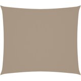  Jedro protiv sunca od tkanine pravokutno 2 x 2,5 m smeđe-sivo | shoptok.hr