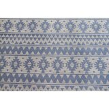 Kayoom VINTAGE PREPROGA 160/230 cm tkano svetlo modra | Shoptok.si