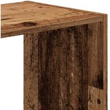  Regal za knjige boja staro drvo 102x32x102 cm konstruirano drvo | shoptok.hr