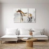  Slika - Fiery Steed (3 Parts) 120x80 Premium Print | shoptok.hr