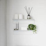 YAMAZAKI Bijela metalna polica 50 cm – | shoptok.hr