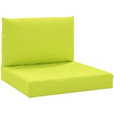 vidaXL Jastuci za sofu od paleta 2 kom jarko zeleni od tkanine - Svjetlozelena 1 srednja sofa Cijene