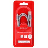 Skross 2.700242 Steel Line Chargen Sync Lightning / USB kabel, 1m | Shoptok.si