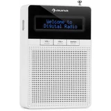 Auna DigiPlug DAB, internet radio za u utičnicu, DAB+, FM/PLL, BT, LCD zaslon, bijeli