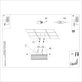  Sollux SL.1657 - Zidno svetlo KARBON 2xGU10/10W/230V zelena | Eponuda.com