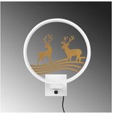 Opviq XMAS30 Zidna lampa, bijelo-zlatna | Eponuda.ba