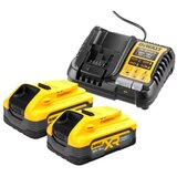 Dewalt DCB1104H2 Powerstack set punjač (DCB1104) + baterija 2x5.0Ah, 18V ( DCB1104H2 ) | ePonuda.com