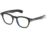 Tom Ford Ženski okvir za dioptrijske naočare Blue Block 0FT5976-B 147, Crni | Eponuda.com