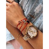 DStreet Bransoletka CRISTAL czerwona | shoptok.hr