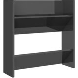 Furnova Stenska omara za čevlje visok sijaj siva 60x18x60 cm iverna p., (21955723) | Shoptok.si