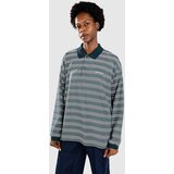 Carhartt WIP Largo Polo majica largo stripe / deep lagoon | Shoptok.si