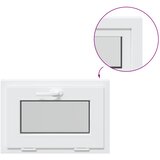  Prozor za podrum RISOR 60 x 40 cm PVC i staklo Bijela | Eponuda.com
