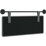  Držeće uzglavlje Zidne tkanina - Tamno siva 100 cm bez LED | shoptok.hr